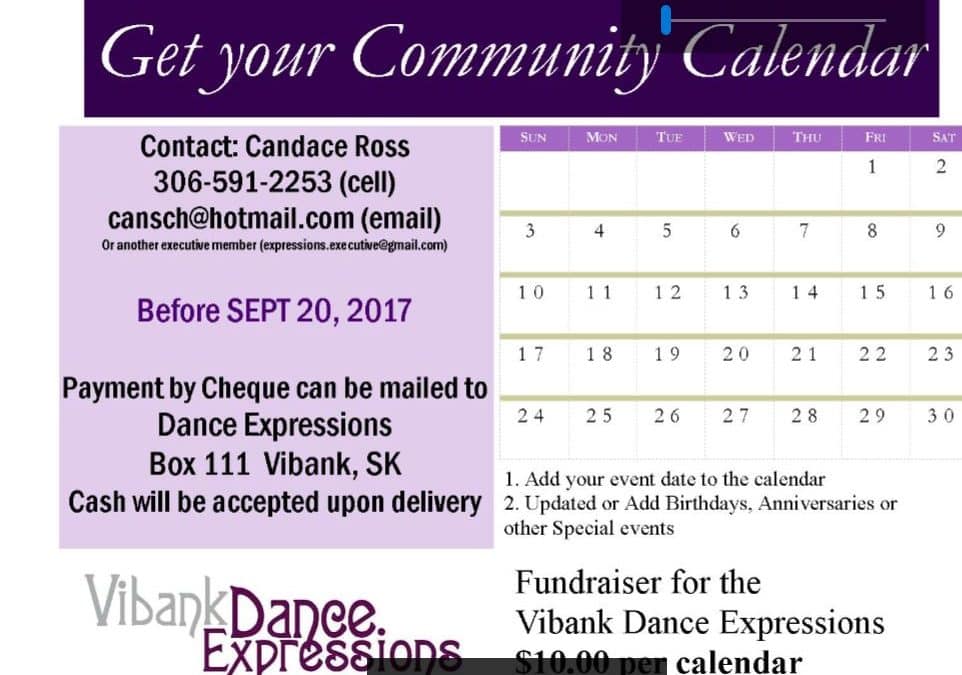 Dance Calendar Ad